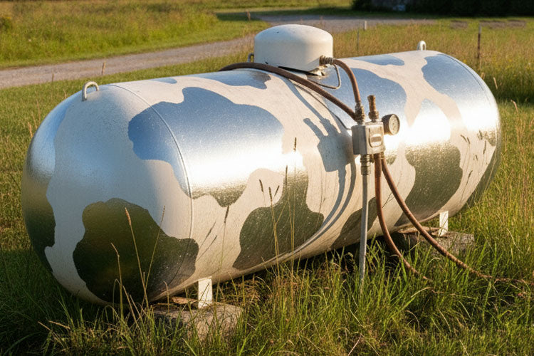 Painting Your Large 500-Gallon Propane Tank