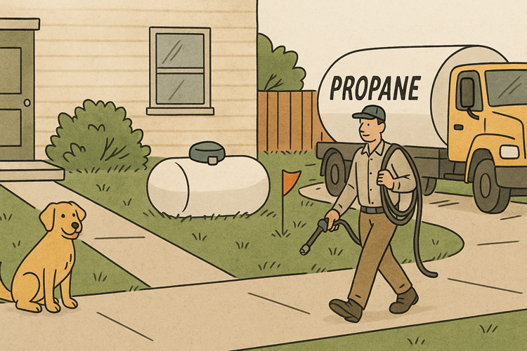 How to Make Your Propane Delivery a Breeze (for You and the Driver!)