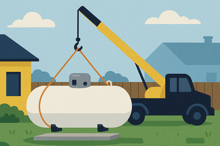 Relocating Your Above Ground Propane Tank
